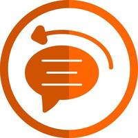 Auto Reply Vector Icon Design