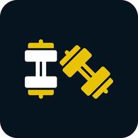 Dumbells Vector Icon Design