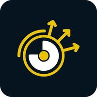 Detection of Regularities Vector Icon Design