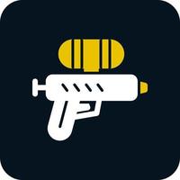 Water Gun Vector Icon Design