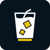 Milkshake Vector Icon Design