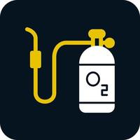 Oxygen Tank Vector Icon Design