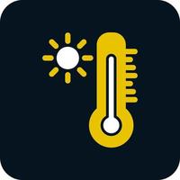 Thermometer Vector Icon Design