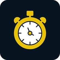 Stopwatch Vector Icon Design