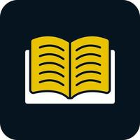 Open Book Vector Icon Design