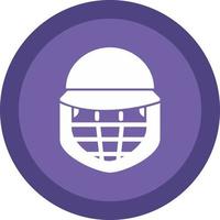 Cricketer Vector Icon Design