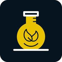 Eco Research Vector Icon Design