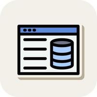 Data Interpretation Vector Icon Design