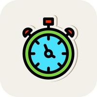 Stopwatch Vector Icon Design