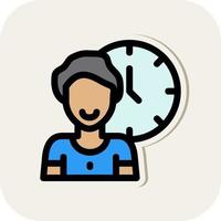 Time Management Vector Icon Design