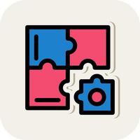 Problem Solving Vector Icon Design