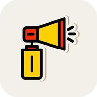 Air Horn Vector Icon Design