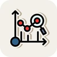 Predictive Analytics Vector Icon Design