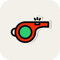 Whistle Vector Icon Design