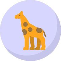 Giraffe Vector Icon Design