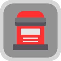 Postbox Vector Icon Design