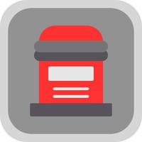 Postbox Vector Icon Design