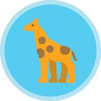 Giraffe Vector Icon Design