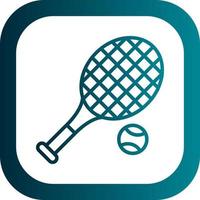 Tennis Vector Icon Design