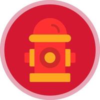 Hydrant Vector Icon Design