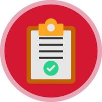 Order Confirm Vector Icon Design