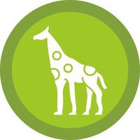 Giraffe Vector Icon Design