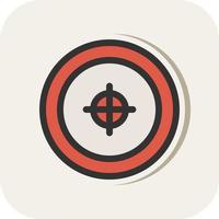 Shooting Vector Icon Design