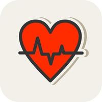 diseño de icono de vector de cardiología