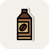 Coffee Syrup Vector Icon Design