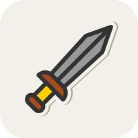 Swords Vector Icon Design