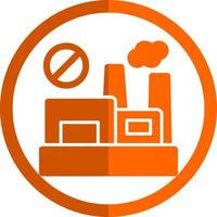 No Fossil Fuels Vector Icon Design