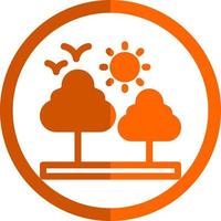 Forest Vector Icon Design