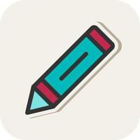 Crayon Vector Icon Design