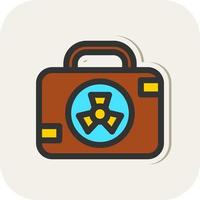 Nuclear Case Vector Icon Design