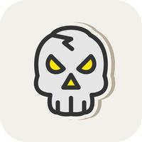 Skull Vector Icon Design