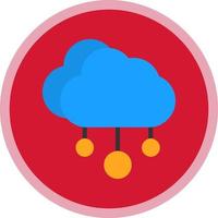 diseño de icono de vector de computación en la nube