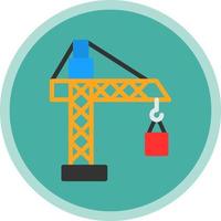 Crane Vector Icon Design