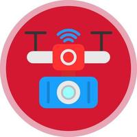Drone Vector Icon Design