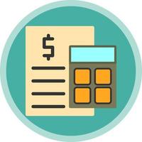 Accountant Vector Icon Design