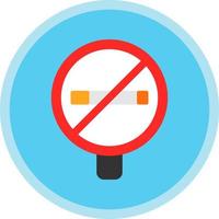 No Smoking Vector Icon Design