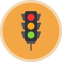 Traffic Lights Vector Icon Design