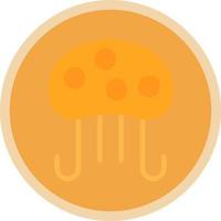 diseño de icono de vector de medusas