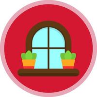 Window Vector Icon Design