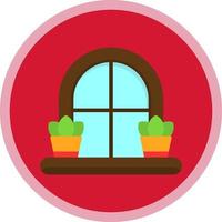 diseño de icono de vector de ventana