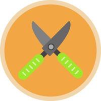 Shears Vector Icon Design