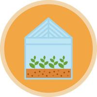 Greenhouse Vector Icon Design