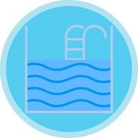 diseño de icono de vector de piscina