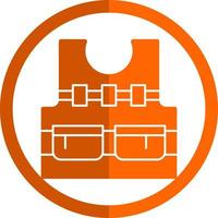 Bulletproof Vest Vector Icon Design