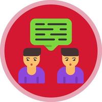 Conversation Vector Icon Design