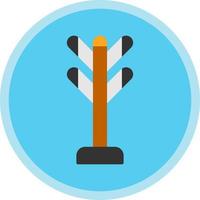 Coat Rack Vector Icon Design